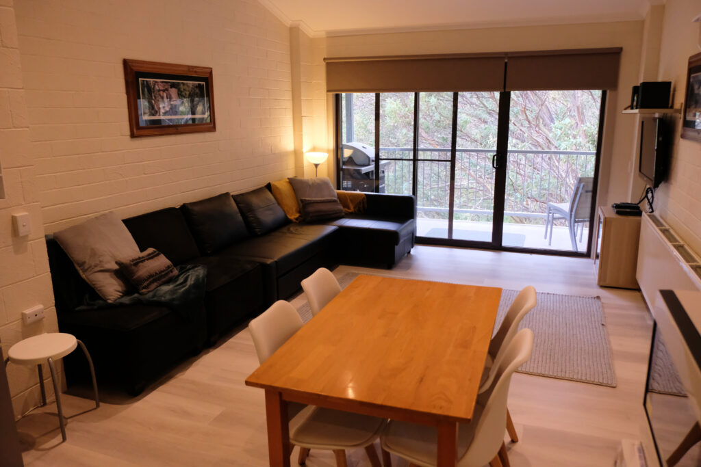 Cedarwood Apartments Luxury Falls Creek Accommodation Apartment 17 Living Space